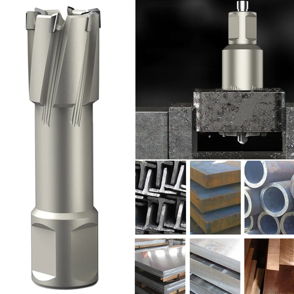Novel 12- 20mm Carbide Hollow Drill Bits Magnetic Hole Saw Opener Reamer Metal Cutter Shipping