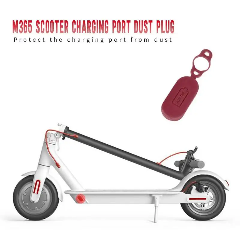 

M365 Scooter Charging Port Dust Plug Silicone Cap Repair Spare Parts for Xiaomi Mijia M365 Electric Scooter Skateboard