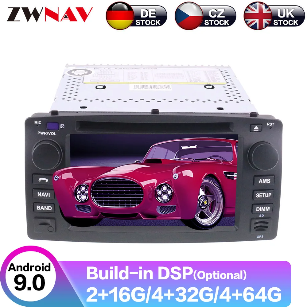 Best Android 9.1 Car Radio Player GPS Navigation For Toyota Corolla 2001 2006 Car Radio Free Map and Camera Multimedia Player