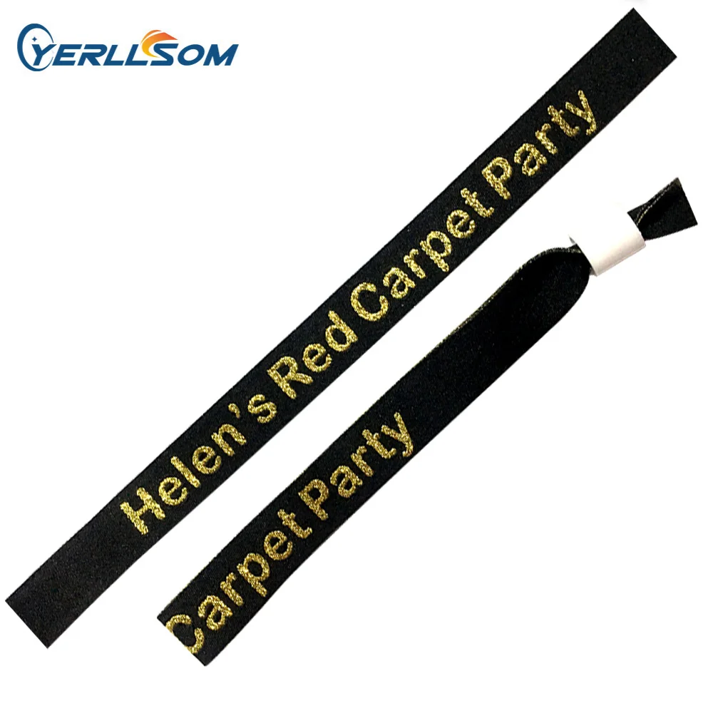 Yerllsom 200pcs/lot Customized Personalized Custom Fabric Cloth