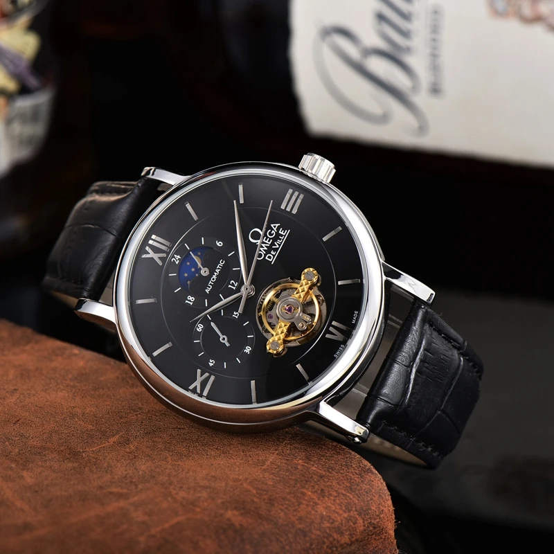 

Omega- Men Watch Luxury Brand Ceramic Bezel Mens Mechanical Automatic Movement Designer Watches Wristwatches210312