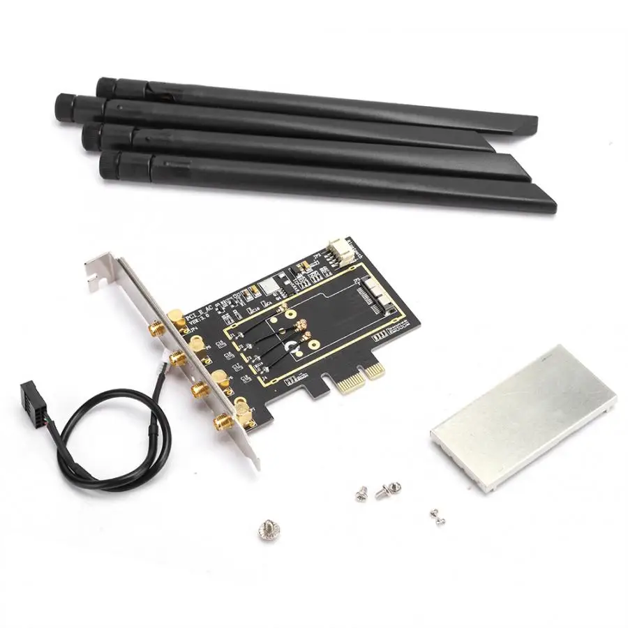 BCM94360CD адаптер NGFF конвертер PCI-E Настольный беспроводной сетевой адаптер карта беспроводной сетевой карты адаптер