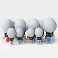 cupping massage health 18pcs Acupuncture Therapy Cupping Acupressure Suction Cup Negative Pressure Magnetic Anti Cellulite 1
