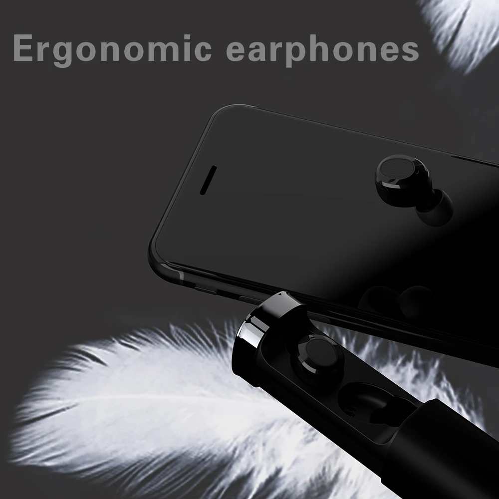 WA10 TWS 5,0 Bluetooth наушники бинауральное шумоподавление тяжелый бас HiFi спортивные IPX7 водонепроницаемые настоящие Bluetooth наушники для плавания