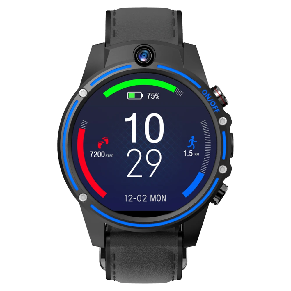 Kospet Vision Смарт часы 3 ГБ 32 ГБ 5.0MP двойная камера GPS 1,6 дюймов Android 7,1 4G Смарт часы телефон Bluetooth для мужчин для IOS Android