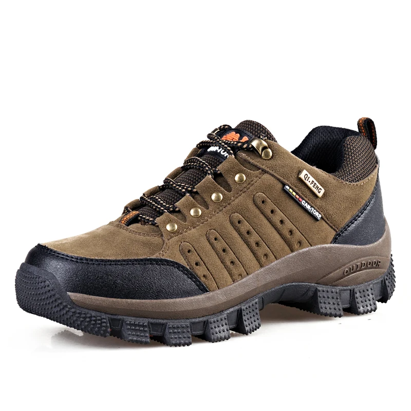 

2019 Winter Men's Boots Outdoor Warm Waterproof Non-slip Ankle Snow Boot Thick Plush Rubber Winter Work Safety Male Shoes