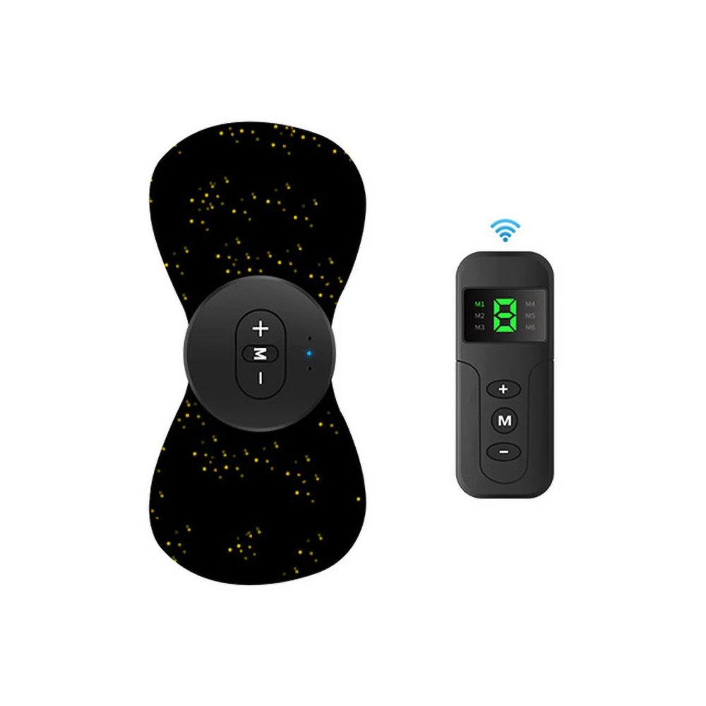 

EMS Back Neck Massager Remote Control Rechargeable EMS Back Electric N Electric Muscle Stimulator Portable Cervical Reduce Pains