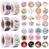 500pcs/roll 2.5cm Thank You Stickers Seal Labels Gift Packaging Stickers Wedding Birthday Party Offer Stationery Sticker ► Photo 2/6