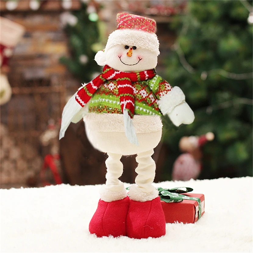 47 см Санта Клаус рождественские украшения для дома Enfeite De Natal большая кукла игрушка рождественские украшения для елки рождественские украшения - Цвет: SDZS08402