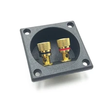 1 шт. автомобильный HIFI стерео 2-полосный динамик, Клемма, Круглый квадратный пружинный штекер, соединительный столб, штекер и разъем для сабвуфера 1 шт. автомобильный HIFI стерео 2-полосный динамик, Клемма, Круглый квадратный пружинный штекер, соединительный столб, штекер и разъем для сабвуфера