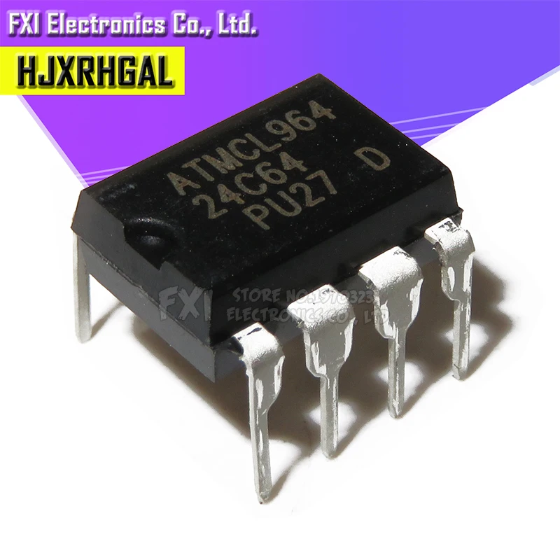 10 шт. AT24C64 AT24C64ADIP8 DIP 24C64 DIP
