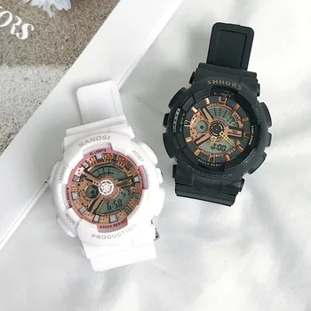 

Classical Fashion Outdoor Sport Watch Men Multifunction Watches Alarm Clock Chrono 3Bar Waterproof Digital Watch reloj hombre