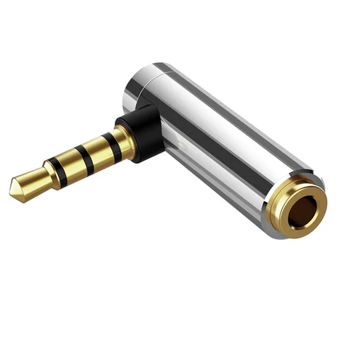 Stereo Audio Male To 2 Female Headphone/Mic Splitter Cable Adapter Plug 6.5mm Male To 3.5mm Female Headphone Adapter