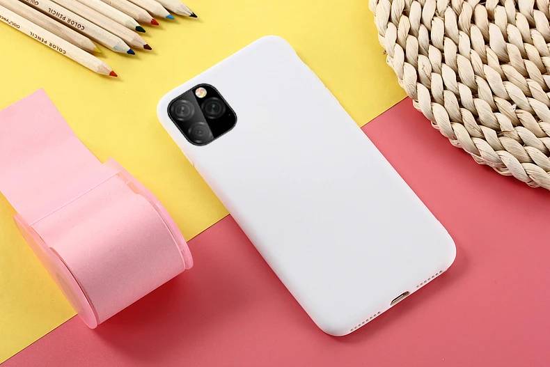 Мягкий чехол из ТПУ ярких цветов для iPhone 6, 6s, 7, 8 Plus, X, XR, XS Max, мягкий чехол для телефона для iPhone 7, 8, чехол для iPhone 11 Pro Max