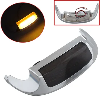 

Motorcycle Front LED Fender Tip Light Fit For Harley Electra Street Glide FLH/T FLHX 2014-2017