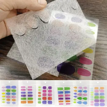 

Fiber Glass Nail Extension for UV Gel Building French Manicure Acrylic Fiberglass Nail Forms Salon Tool Tips Accessory