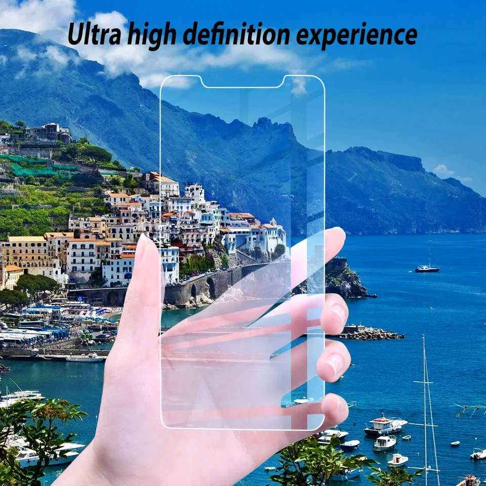 Закаленное стекло для iPhone 11 Pro Max защита экрана прозрачное Защитное Apple X XS XR