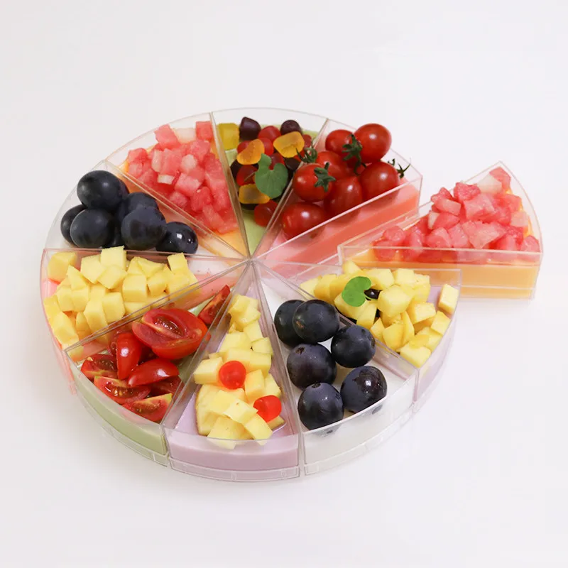 

20pcs High quality wedding birthday party favor dessert cup 160ml baking package cake pudding cheese plastic cups with lids
