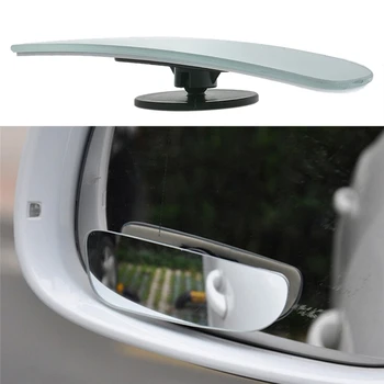 

Car Mirror Adjustable 360 Degree Wide Angle Convex Blind Spot Mirror Parking Auto motorcycle Rear View Mirror Accessories 1 Pair