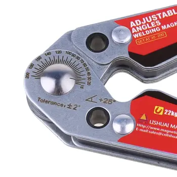

Adjustable Magnets Welding Locator Magnetic Holder Welding Fixture Corner Clamp