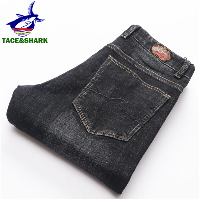 Shark Embroidery Jeans Men | Paul Shark Jeans | Shark Jeans Pants | Kenty Shark  Jeans - Jeans - Aliexpress