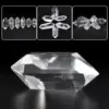 Natural Clear Crystal Quartz Electroplating Rainbow Wand Point Healing Stones For Aquarium Crafts Making Ornaments Home Decor 4