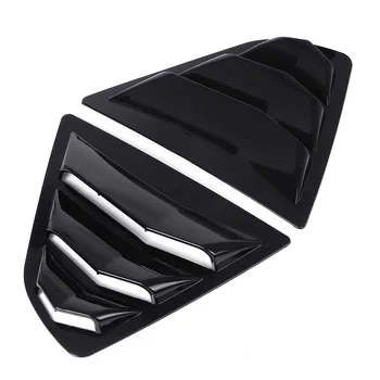 

1Pair Car Side Rear Window Louver Shutter Cover Trim For Toyota Camry SE XSE L LE XLE 2018 2019 2020 Air Outlet Shutter Cover