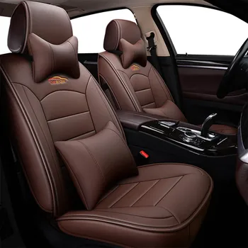 

Universal Leather Car Seat Covers for Nissan qashqai j10 j11 trail t32 juke Auto Interior Protector Accessories