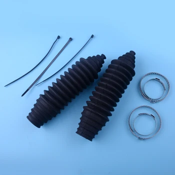 

DWCX 2 Sets Durable Universal Silicone Car Rack Steering Boot Gaiter Pinion Boot Accessories