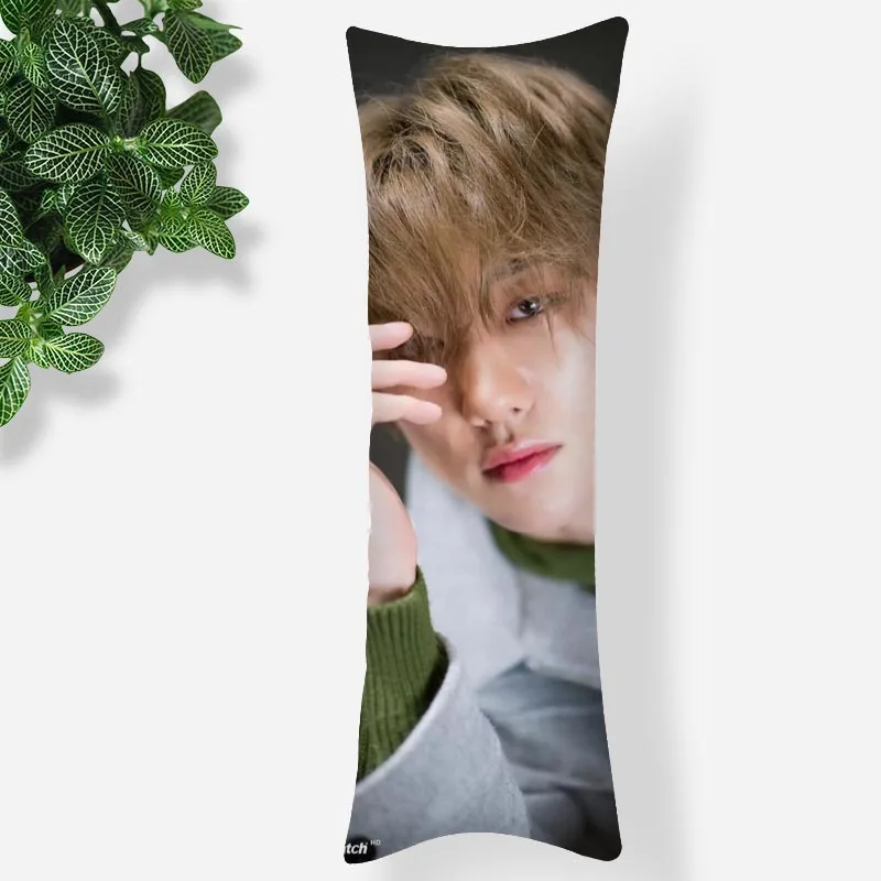 35x100 см 50x150 чехол для подушки Seventeen The8 с 3D двухсторонним принтом Шелковая гладкая