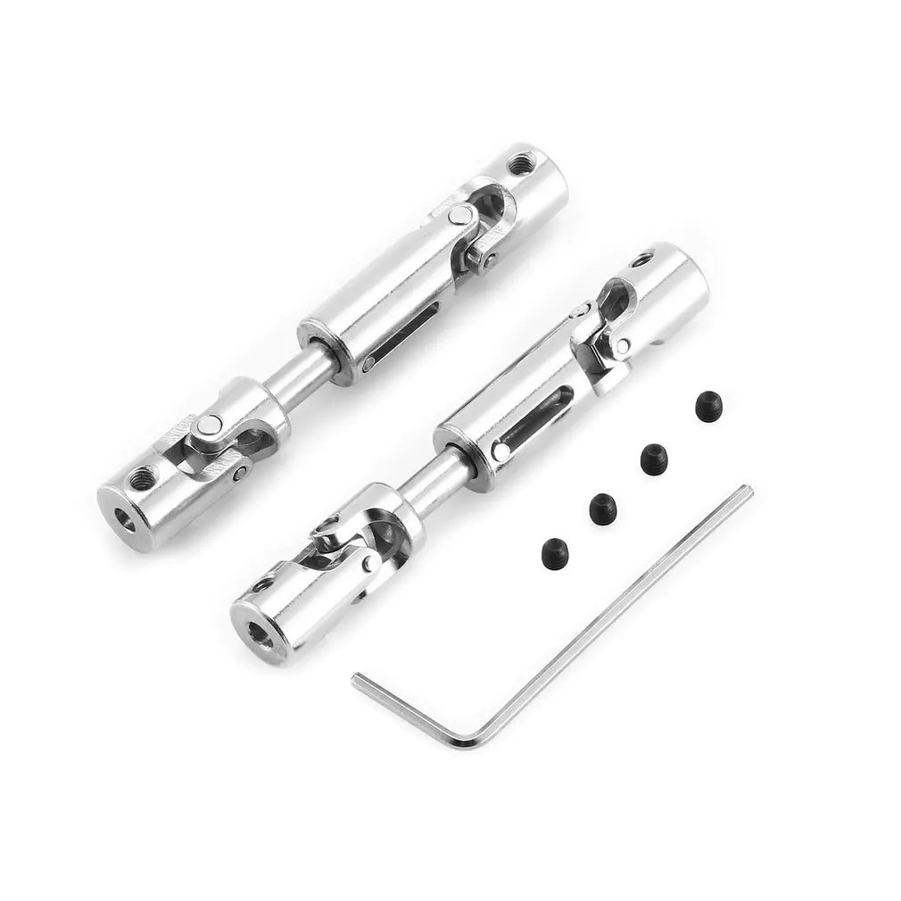 

Hot 2 Pcs T-power 54-64mm Metal Drive Shaft Upgrade Parts for Q65 1/10 RC Crawlers Car RC Cars Part Accessories