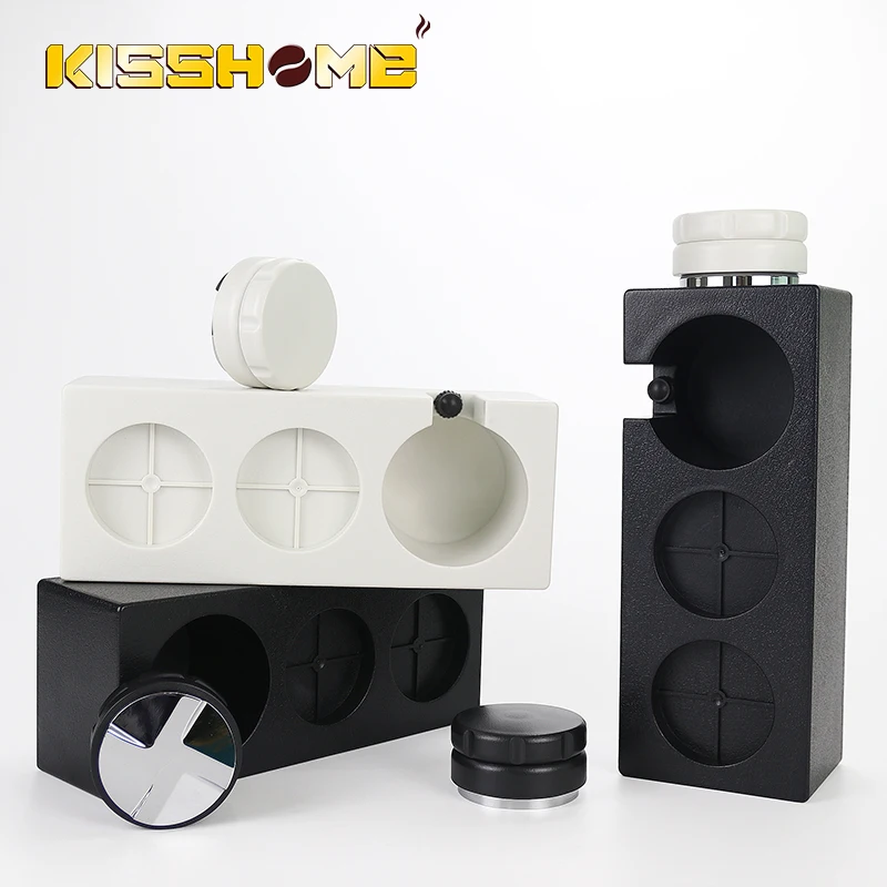 

58MM Coffee Tamper Holder Mat Coffee Portafilter Rack Espresso Tampering Latte Coffee maker Coffee Accessories Barista Tools