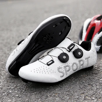 

New on-line road bike shoes men's MTB cycling shoes ultra light bike sports shoes self-locking non-slip professional breathable