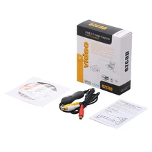 Ezcap159 USB2.0 видеозахвата конвертер преобразования аналогового видео аудио в цифровой формат совместим с Windows MAC OS