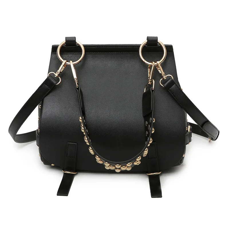 

2016 Trend New Style Europe And America Fashion Hand Bag with Chain Solid Color Ensheathe Bag Shoulder Bag