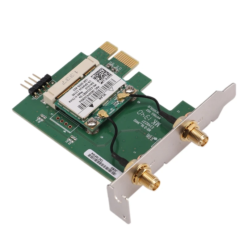 BCM94322HM8L DW1510 Двухдиапазонная 300 м 802.11A/B/G/N 2,4/5 г настольная Wi-Fi WLAN карта с 2 антеннами для Win XP/7/8/MAC OS/Hackintos