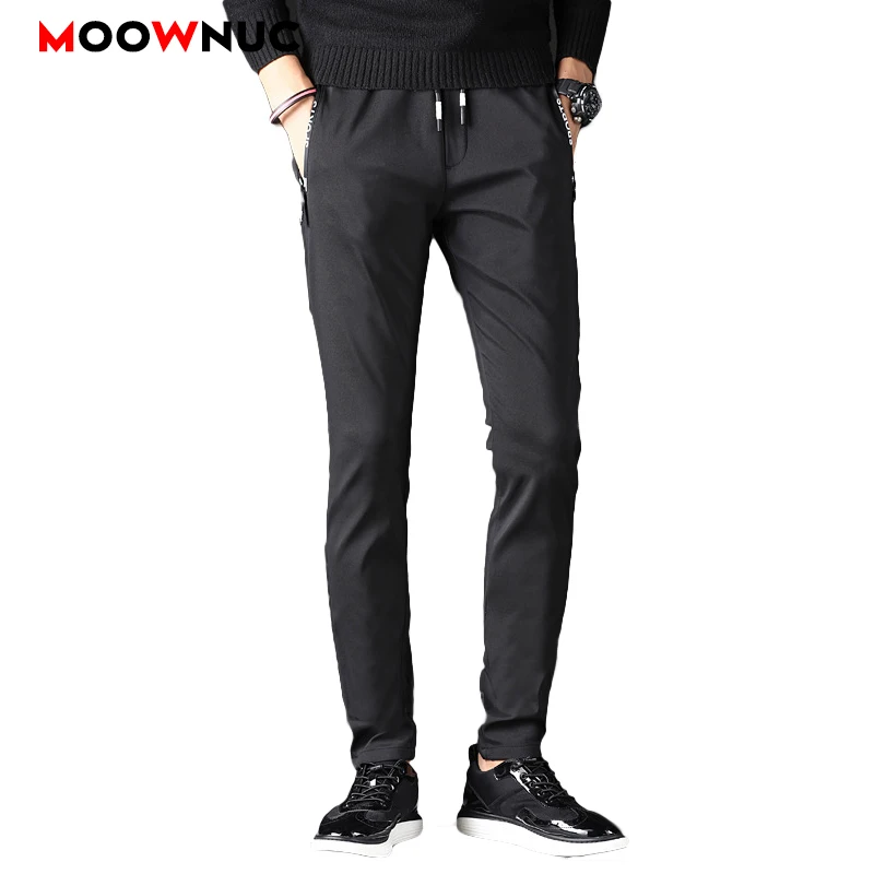 Men's Trousers Keep Warm Thick Fashion Winter Male Thermal Masculino Long Pant MOOWNUC Plus Size Business Casual Hombre 38 40 42