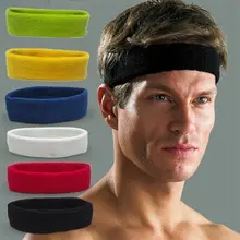 Headband Sweat Elasticity Sports-Safety Cotton Yoga for 1PC Gym Women/men