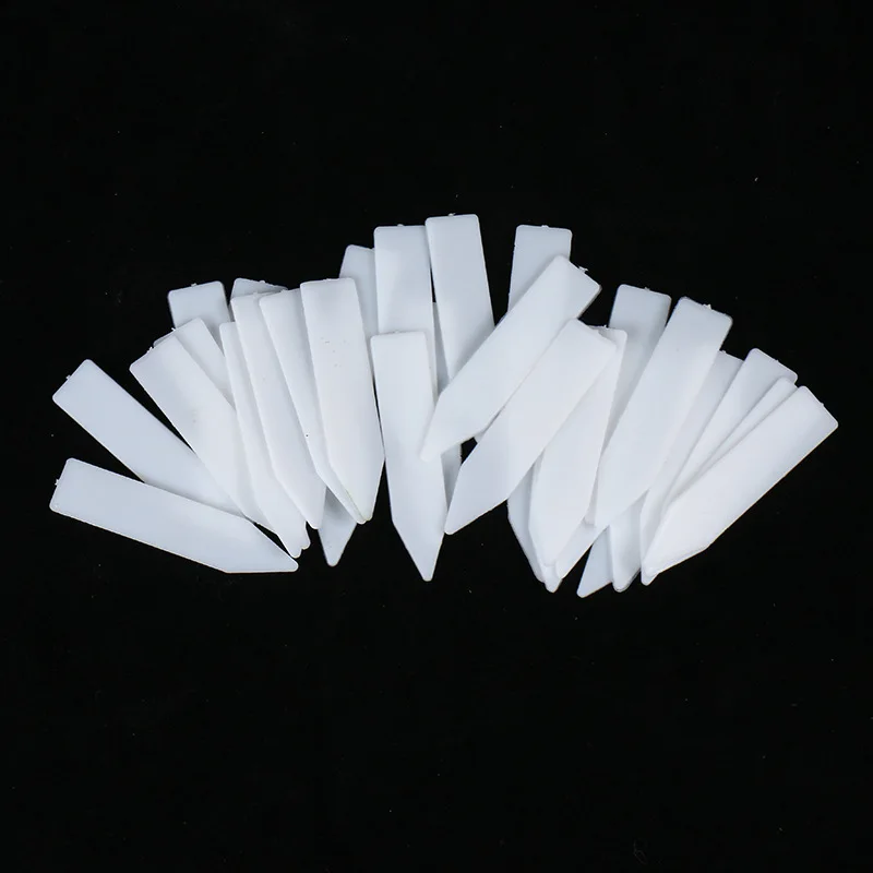 hanging basket flowers 100pcs Plastic Plant Tags Garden Plant Labels Nursery Markers Flower Pots Seedling Labels Tray Mark Tools Garden Accessories clay pots for plants Flower Pots & Planters