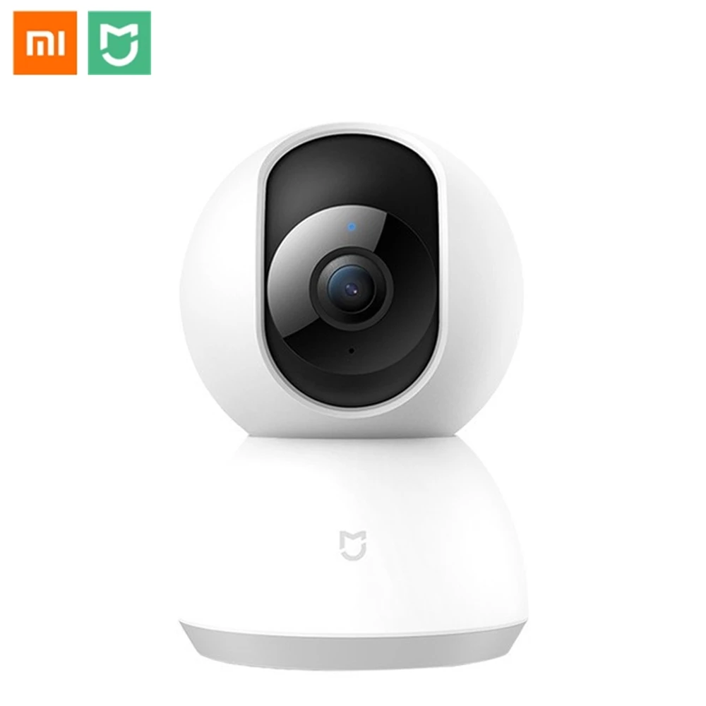 Xiaomi-cámara inteligente Mijia Mi 1080P IP, videocámara inalámbrica con ángulo de 360 grados, WiFi, visión nocturna, cámara web, protección para la seguridad del hogar