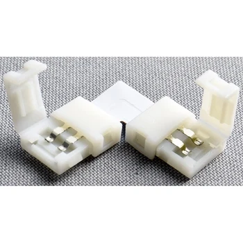 

LED Clip connectors Forma-L 10mm 2Pin 5050 RGB for LED strips