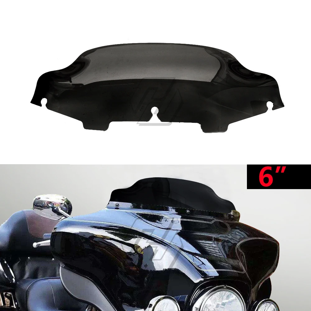 " мотоцикл волна лобовое стекло обтекатель Чехол для Harley Touring FLHT FLHTC FLHX 1996-2013