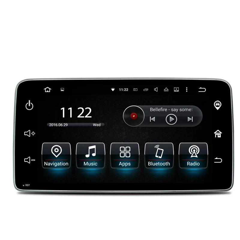 NAVITOPIA 9 дюймов Восьмиядерный 4G+ 64G Android 9,0 Автомобильный gps навигация для Benz Smart(-), подходит только для oem без экрана