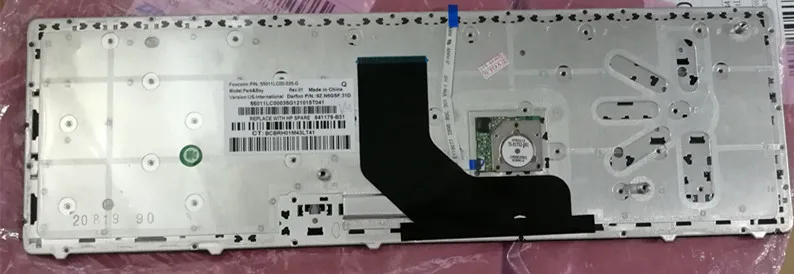 Новая Клавиатура ноутбука США для hp 6565b 6560b 8560p 8570P 8560B английский черный