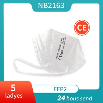 

2-200 piezas máscara facial FFP2 máscara facial KN95 máscara de filtro antipolvo máscara de boca mascarillas mascherine tapaboca