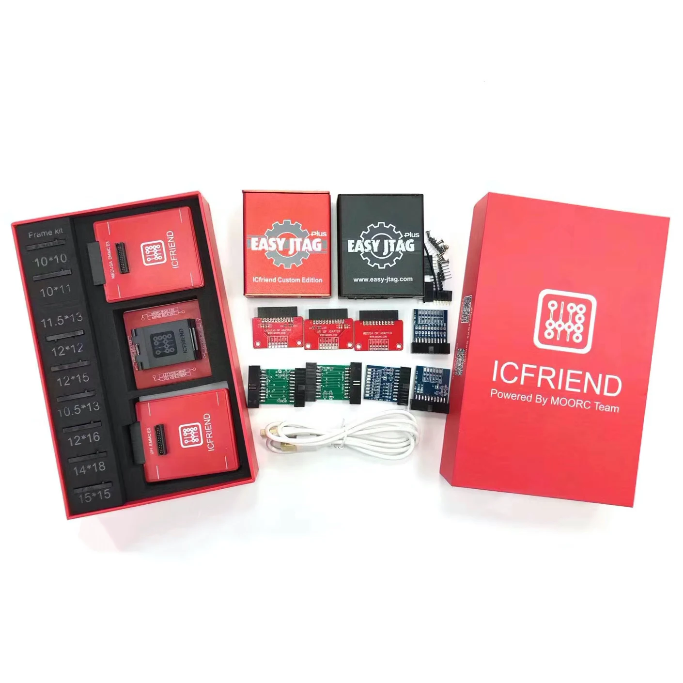 Easy jtag plus box с Emate E mate X EMMC BGA 13 в 1 для HTC/ Huawei/LG/Motorola /Samsung|Переходники и адаптеры| |