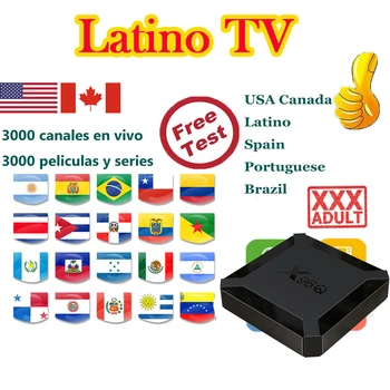 

Latino Android Smart TV box M3u Subscription for Iptv Chile Brazil Panama Peru Cuba Argentina Ecuador Latino no app included