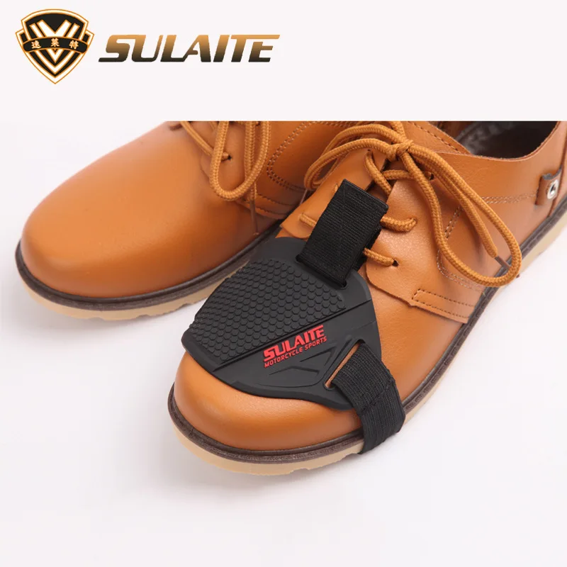 

Racing Hiking Men Boots Dirt Pit Bike Shoe Protection Gear Riding Lever Racing Brake Cover Motorcycle Protective Shift Pad