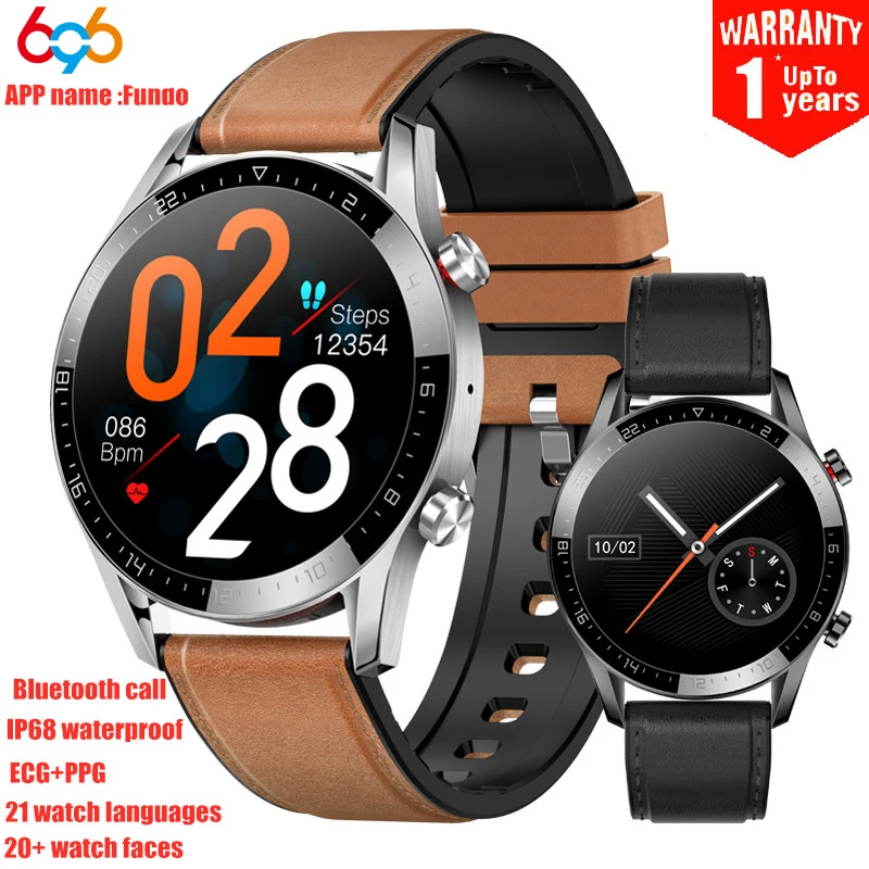 Closeout Smartwatch Fitness-Tracker L13 Blood-Pressure-Heart-Rate Bluetooth-Call Waterproof Ecg Ppg 1005001705063791