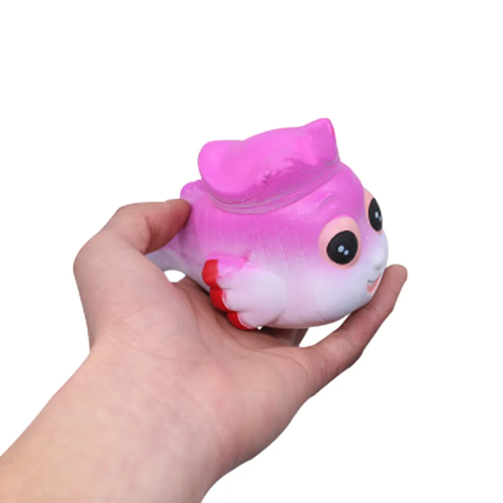 Игрушки для снятия стресса Kawaii Squeeze ToyW807 мягкие игрушки для снятия стресса имитированные маленькие золотые рыбки ароматизированный медленно поднимающийся дети